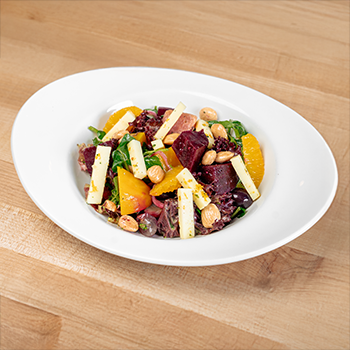 A mix of refreshing flavors, enjoy our Heirloom Beets during your next dinner with us at THE RANCH.